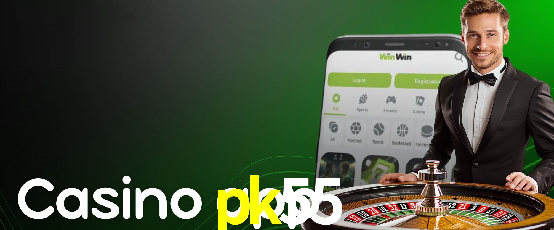 APP oficial da pk55 para mobile